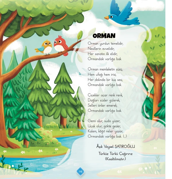 3. Sınıf Türkçe Ders Kitabı Sayfa 116 Cevapları 1. Kitap