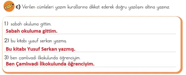 3. Sınıf Türkçe Ders Kitabı Sayfa 139 Cevapları 1. Kitap 3. Sınıf Türkçe Ders Kitabı Sayfa 139 Cevapları 1. Kitap