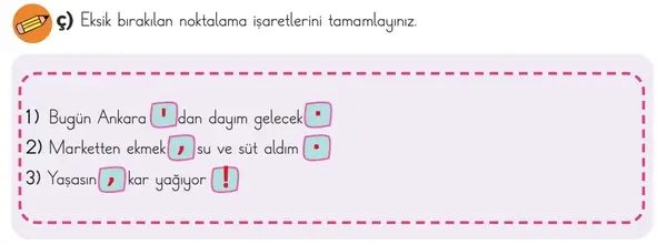 3. Sınıf Türkçe Ders Kitabı Sayfa 139 Cevapları 1. Kitap 3. Sınıf Türkçe Ders Kitabı Sayfa 139 Cevapları 1. Kitap