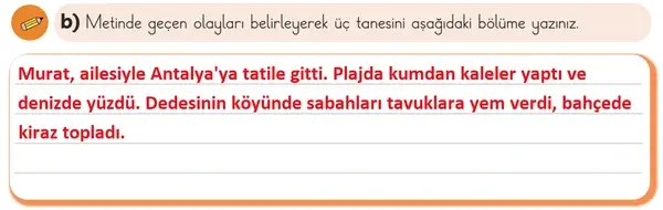 3. Sınıf Türkçe Ders Kitabı Sayfa 14 Cevapları 1. Kitap 3. Sınıf Türkçe Ders Kitabı Sayfa 14 Cevapları 1. Kitap