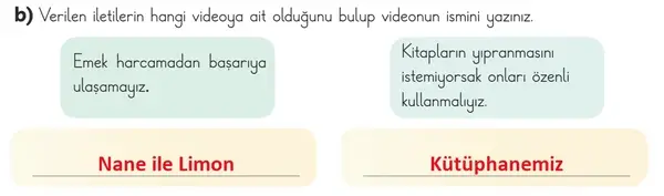 3. Sınıf Türkçe Ders Kitabı Sayfa 147 Cevapları 1. Kitap 3. Sınıf Türkçe Ders Kitabı Sayfa 147 Cevapları 1. Kitap