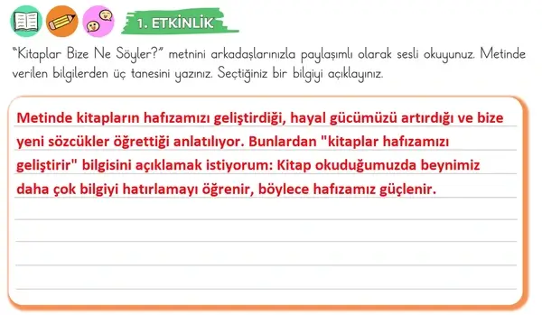 3. Sınıf Türkçe Ders Kitabı Sayfa 158 Cevapları 1. Kitap 3. Sınıf Türkçe Ders Kitabı Sayfa 158 Cevapları 1. Kitap