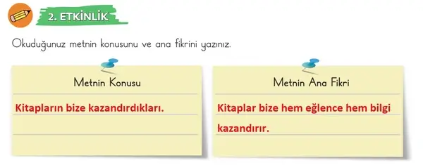 3. Sınıf Türkçe Ders Kitabı Sayfa 158 Cevapları 1. Kitap 3. Sınıf Türkçe Ders Kitabı Sayfa 158 Cevapları 1. Kitap
