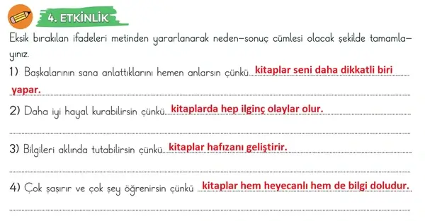 3. Sınıf Türkçe Ders Kitabı Sayfa 159 Cevapları 1. Kitap 3. Sınıf Türkçe Ders Kitabı Sayfa 159 Cevapları 1. Kitap