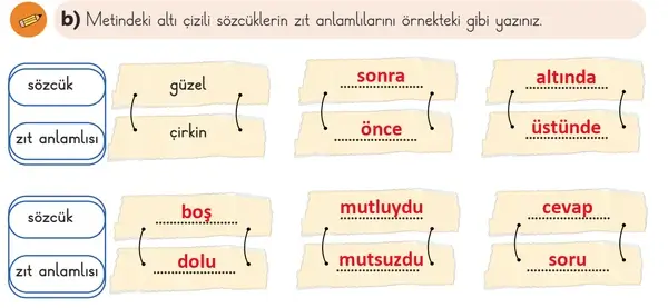 3. Sınıf Türkçe Ders Kitabı Sayfa 16 Cevapları 1. Kitap 3. Sınıf Türkçe Ders Kitabı Sayfa 16 Cevapları 1. Kitap