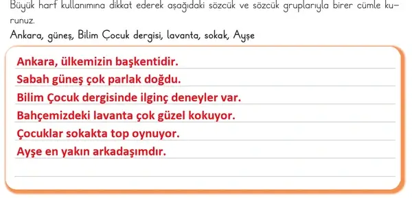 3. Sınıf Türkçe Ders Kitabı Sayfa 31 Cevapları 1. Kitap 3. Sınıf Türkçe Ders Kitabı Sayfa 31 Cevapları 1. Kitap