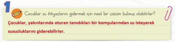 3. Sınıf Türkçe Ders Kitabı Sayfa 40 Cevapları 1. Kitap