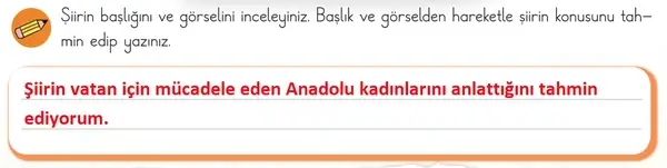3. Sınıf Türkçe Ders Kitabı Sayfa 71-72-73-74 Cevapları 1. Kitap