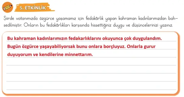 3. Sınıf Türkçe Ders Kitabı Sayfa 75 Cevapları 1. Kitap 3. Sınıf Türkçe Ders Kitabı Sayfa 75 Cevapları 1. Kitap