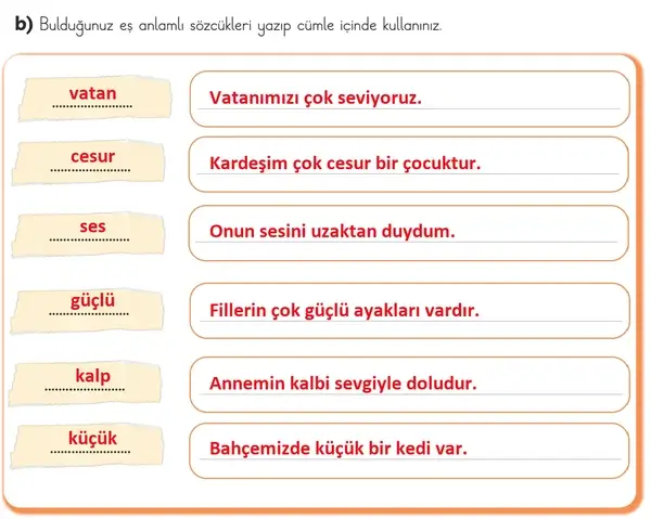 3. Sınıf Türkçe Ders Kitabı Sayfa 76 Cevapları 1. Kitap 3. Sınıf Türkçe Ders Kitabı Sayfa 76 Cevapları 1. Kitap