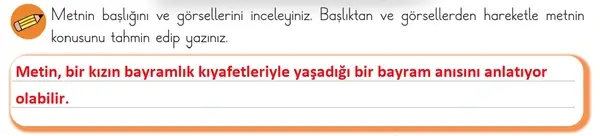 3. Sınıf Türkçe Ders Kitabı Sayfa 79-80-81-82 Cevapları 1. Kitap