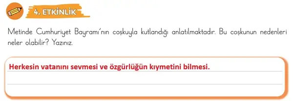 3. Sınıf Türkçe Ders Kitabı Sayfa 84 Cevapları 1. Kitap 3. Sınıf Türkçe Ders Kitabı Sayfa 84 Cevapları 1. Kitap