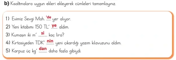 3. Sınıf Türkçe Ders Kitabı Sayfa 94 Cevapları 1. Kitap 3. Sınıf Türkçe Ders Kitabı Sayfa 94 Cevapları 1. Kitap