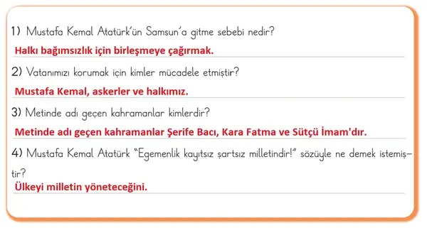 3. Sınıf Türkçe Ders Kitabı Sayfa 96 Cevapları 1. Kitap 3. Sınıf Türkçe Ders Kitabı Sayfa 96 Cevapları 1. Kitap