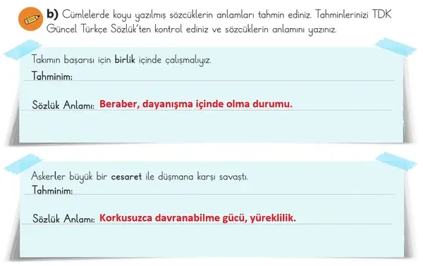 3. Sınıf Türkçe Ders Kitabı Sayfa 97 Cevapları 1. Kitap 3. Sınıf Türkçe Ders Kitabı Sayfa 97 Cevapları 1. Kitap
