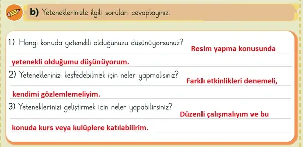 3. Sınıf Türkçe Ders Kitabı Sayfa 20-21 Cevapları 2. Kitap