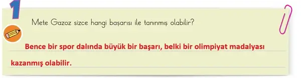 3. Sınıf Türkçe Ders Kitabı Sayfa 31-32-33-34-35 Cevapları 2. Kitap