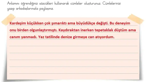 3. Sınıf Türkçe Ders Kitabı Sayfa 47 Cevapları 2. Kitap 3. Sınıf Türkçe Ders Kitabı Sayfa 47 Cevapları 2. Kitap