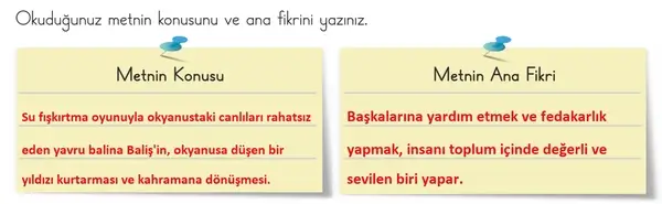 3. Sınıf Türkçe Ders Kitabı Sayfa 48 Cevapları 2. Kitap 3. Sınıf Türkçe Ders Kitabı Sayfa 48 Cevapları 2. Kitap