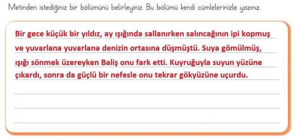 3. Sınıf Türkçe Ders Kitabı Sayfa 49 Cevapları 2. Kitap 3. Sınıf Türkçe Ders Kitabı Sayfa 49 Cevapları 2. Kitap