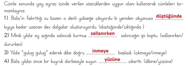 3. Sınıf Türkçe Ders Kitabı Sayfa 50 Cevapları 2. Kitap 3. Sınıf Türkçe Ders Kitabı Sayfa 50 Cevapları 2. Kitap