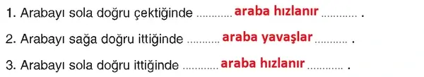 4. Sınıf Fen Bilimleri Ders Kitabı Sayfa 101 Cevapları 4. Sınıf Fen Bilimleri Ders Kitabı Sayfa 101 Cevapları