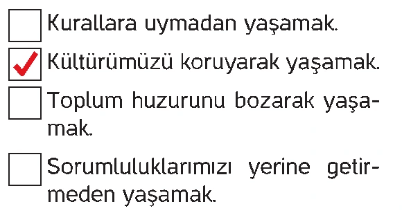 4. Sınıf İnsan Hakları Ders Kitabı Sayfa 100 Cevapları 4. Sınıf İnsan Hakları Ders Kitabı Sayfa 100 Cevapları