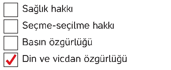 4. Sınıf İnsan Hakları Ders Kitabı Sayfa 19 Cevapları Hecce Yayıncılık
