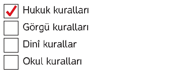 4. Sınıf İnsan Hakları Ders Kitabı Sayfa 84 Cevapları Hecce Yayıncılık