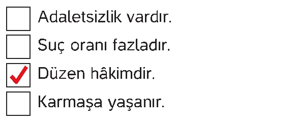4. Sınıf İnsan Hakları Ders Kitabı Sayfa 84 Cevapları