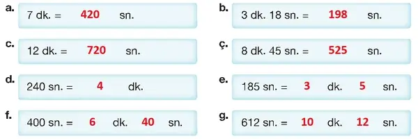 4. Sınıf Matematik Ders Kitabı Sayfa 156 Cevapları 4. Sınıf Matematik Ders Kitabı Sayfa 156 Cevapları