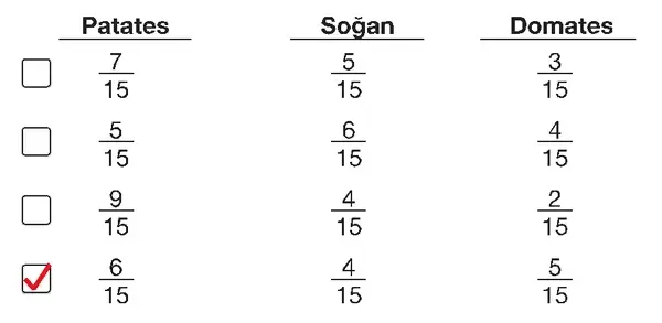 4. Sınıf Matematik Ders Kitabı Sayfa 190 Cevapları