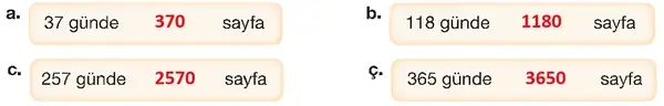 4. Sınıf Matematik Ders Kitabı Sayfa 89 Cevapları 4. Sınıf Matematik Ders Kitabı Sayfa 89 Cevapları