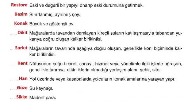 4. Sınıf Türkçe Ders Kitabı Sayfa 125 Cevapları ADA Yayınları