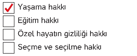 4. Sınıf İnsan Hakları Ders Kitabı Sayfa 20 Cevapları Hecce