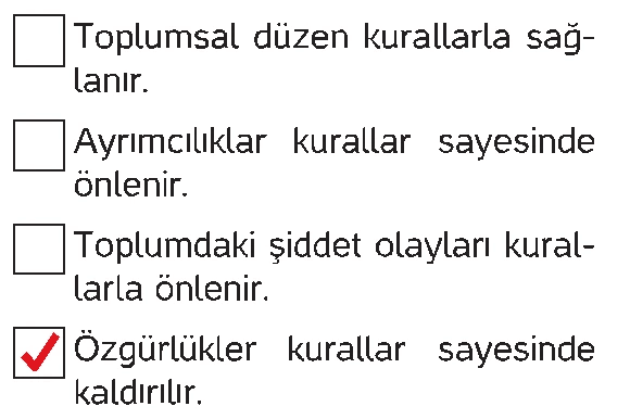 4. Sınıf İnsan Hakları Ders Kitabı Sayfa 83 Cevapları Hecce Yayıncılık