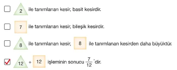4. Sınıf Matematik Ders Kitabı Sayfa 190 Cevapları