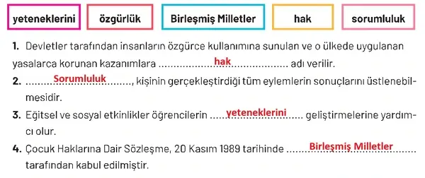 4. Sınıf Sosyal Bilgiler Ders Kitabı Sayfa 171 Cevapları Hecce Yayıncılık