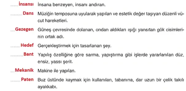 4. Sınıf Türkçe Ders Kitabı Sayfa 253 Cevapları