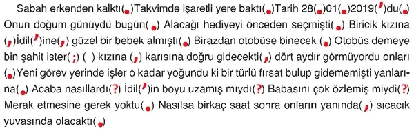 4. Sınıf Türkçe Ders Kitabı Sayfa 91 Cevapları