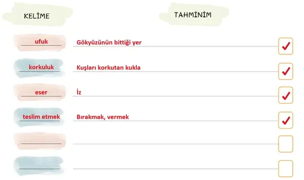 5. Sınıf Türkçe Ders Kitabı Sayfa 144 Cevapları