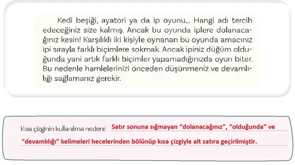 5. Sınıf Türkçe Ders Kitabı Sayfa 40 Cevapları