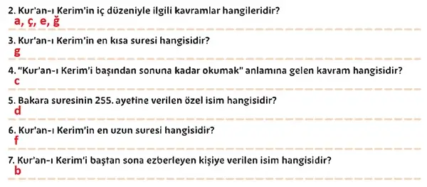 5. Sınıf Din Kültürü Ders Kitabı Sayfa 123 Cevapları 5. Sınıf Din Kültürü Ders Kitabı Sayfa 123 Cevapları