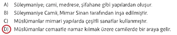 5. Sınıf Din Kültürü Ders Kitabı Sayfa 190 Cevapları
