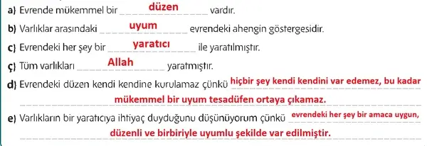 5. Sınıf Din Kültürü Ders Kitabı Sayfa 23 Cevapları 5. Sınıf Din Kültürü Ders Kitabı Sayfa 23 Cevapları