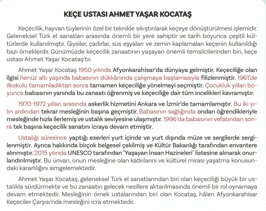 5. Sınıf Türkçe Ders Kitabı Sayfa 42 Cevapları 2. Kitap 5. Sınıf Türkçe Ders Kitabı Sayfa 42 Cevapları 2. Kitap