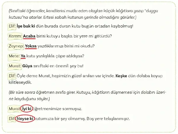 5. Sınıf Türkçe Ders Kitabı Sayfa 163 Cevapları