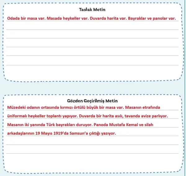 5. Sınıf Türkçe Ders Kitabı Sayfa 75 Cevapları