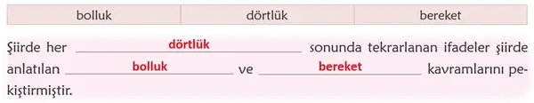 6. Sınıf Türkçe Ders Kitabı Sayfa 119 Cevapları