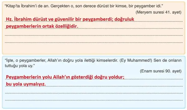 6. Sınıf Din Kültürü Ders Kitabı Sayfa 28 Cevapları 6. Sınıf Din Kültürü Ders Kitabı Sayfa 28 Cevapları